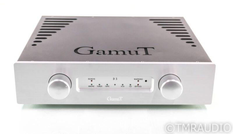 קדם מגבר GamuT D3 Dual Mono