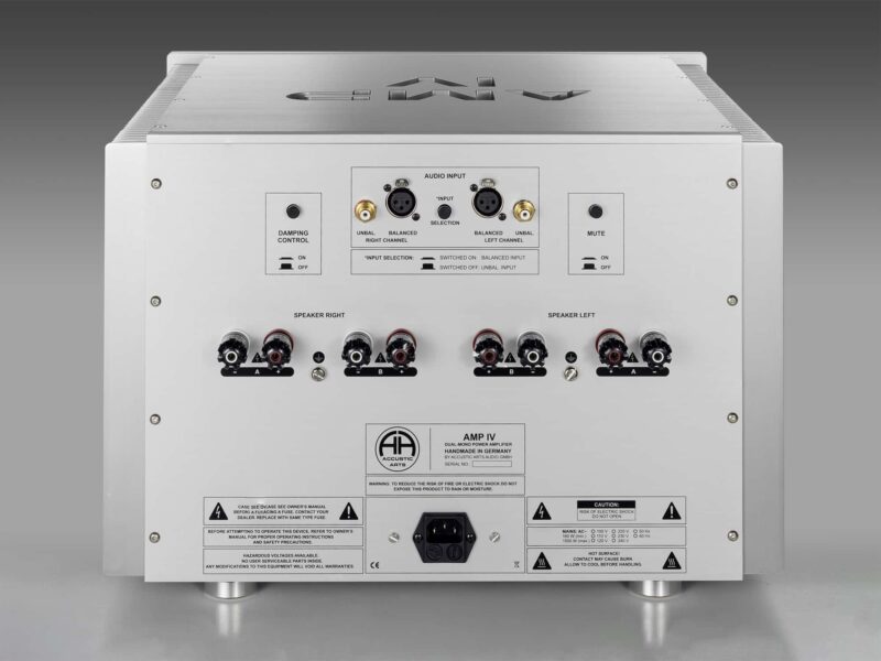 ⁦ACCUSTIC ARTS® AMP IV מגבר כוח⁩ – תמונה ⁦2⁩